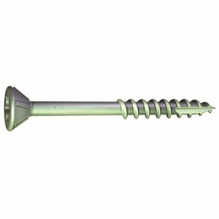 GRABBER Construction G10350GB Deck Screw, #10 Thread, 3-1/2 in L, Coarse Thread, Flat Head, Star Drive GTXT312